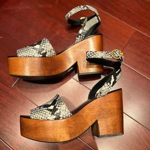 Tory Burch Camilla 100mm Leather Sandal